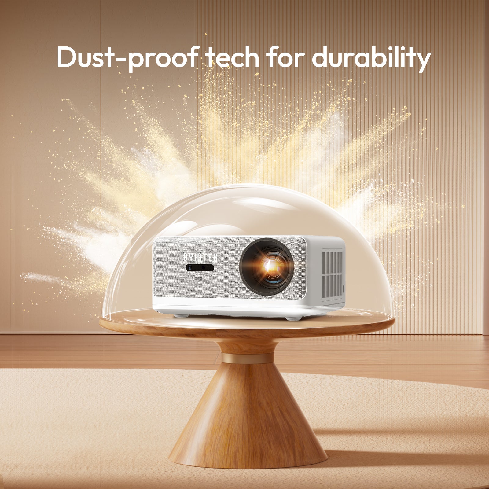 BYINTEK LOVE U14 Full HD 1080P Projector 4K